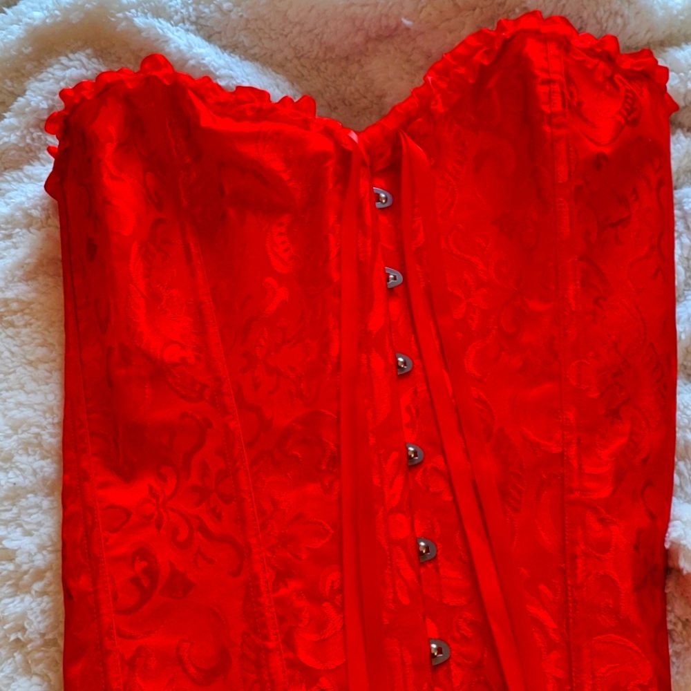 COPY - AdoreMe Red corset, size 4xl but fits like a 2xl